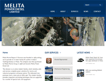 Tablet Screenshot of melitapower.com